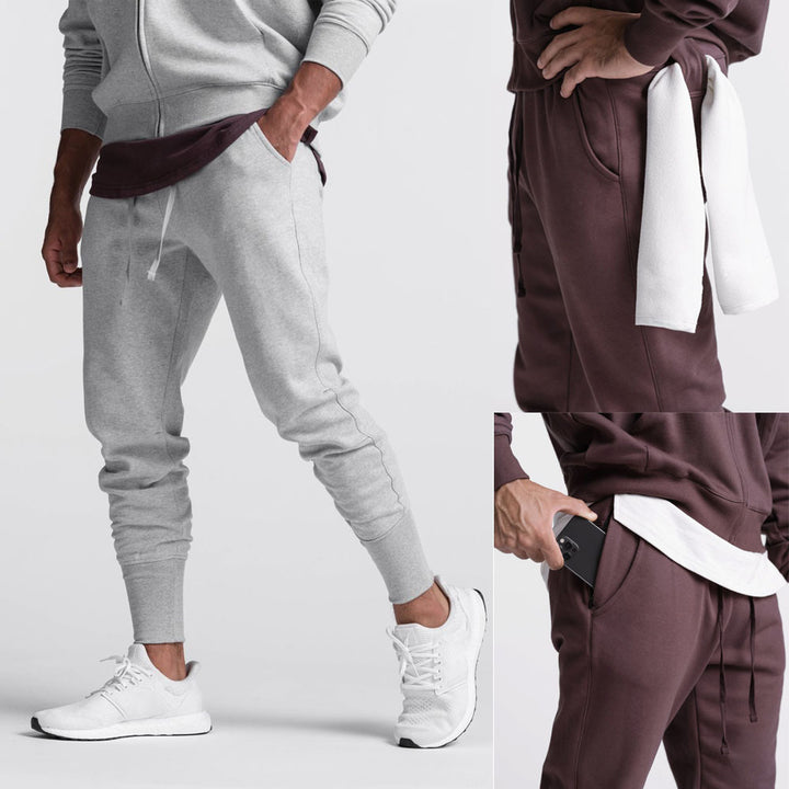 Herren Bequeme Sportliche Jogginghose mit praktischen Seitentaschen Echoarchiv