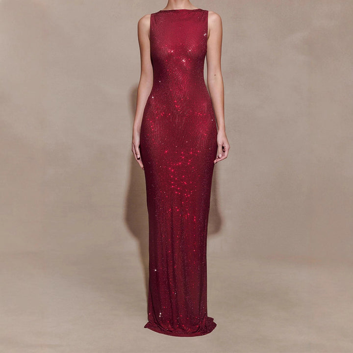 Damen Glitzerndes Abendkleid Echo Archiv