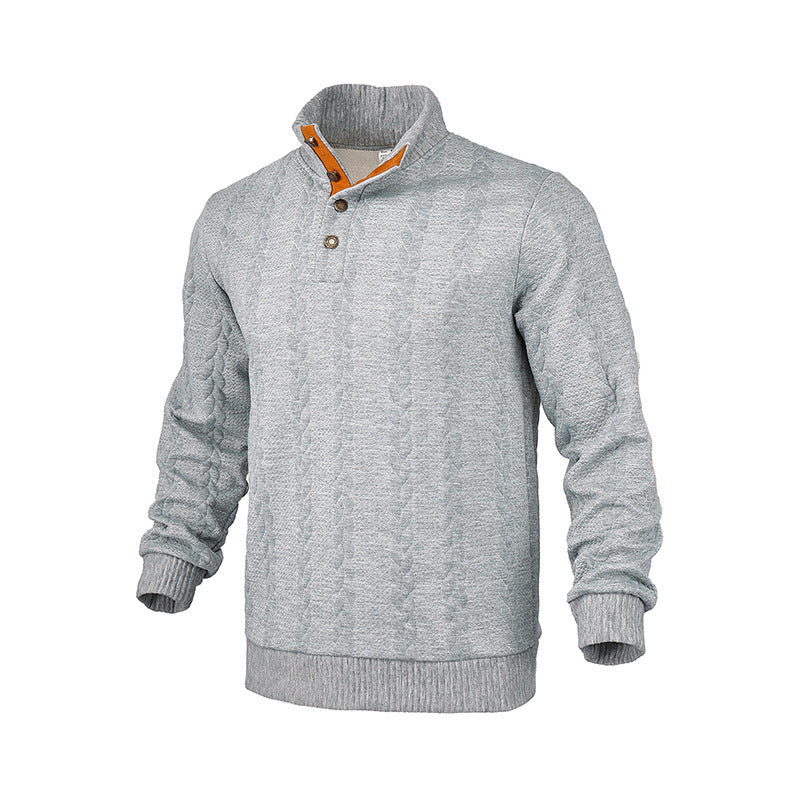 Herren Strickpullover mit Kontrastdetails Echoarchiv