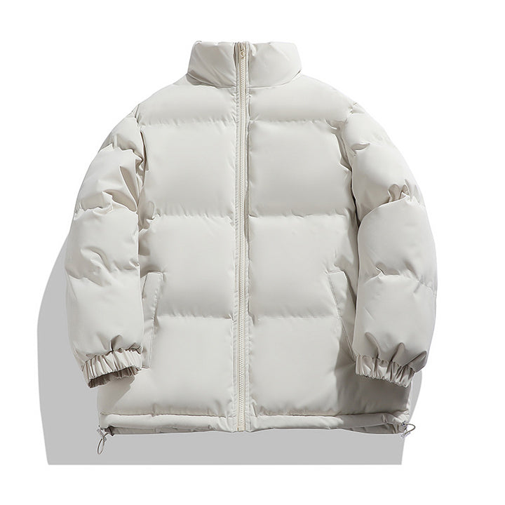 Herren Ultra-Warm Stepp-Funktionsjacke mit hohem Stehkragen, Kordelzug-Saum und elastischen Bündchen – Taviero