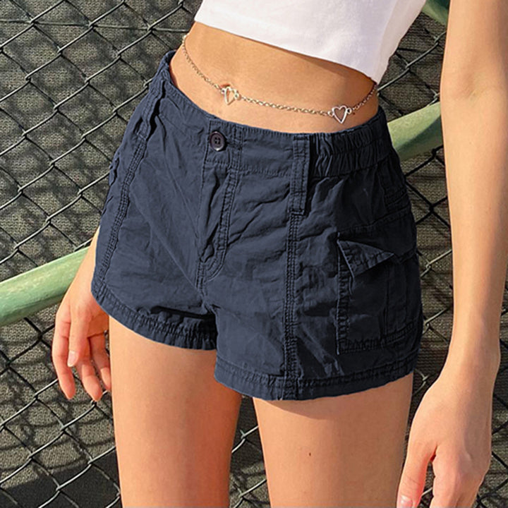 Damen Cargo-Shorts mit elastischem Bund und praktischen Seitentaschen Echo Archiv