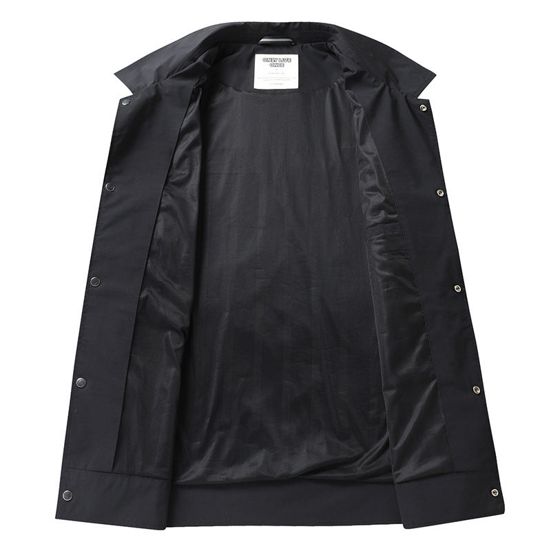 Herren Leichte Overshirt-Jacke aus Mikrofasermix mit Brustpattentaschen Echo Archiv