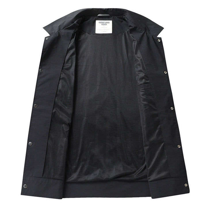 Herren Leichte Overshirt-Jacke aus Mikrofasermix mit Brustpattentaschen Echo Archiv