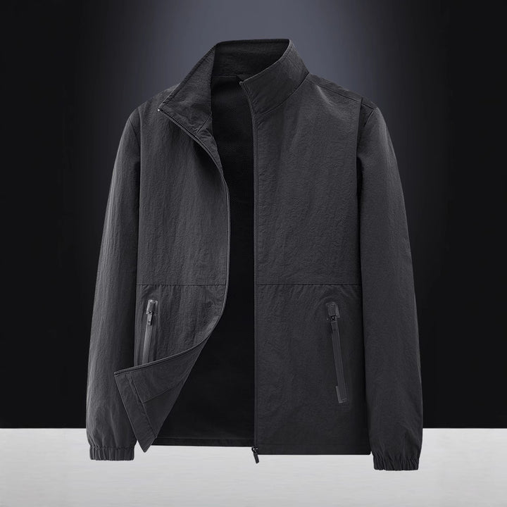 Herren Leichte Outdoorjacke mit hohem Kragen Echo Archiv