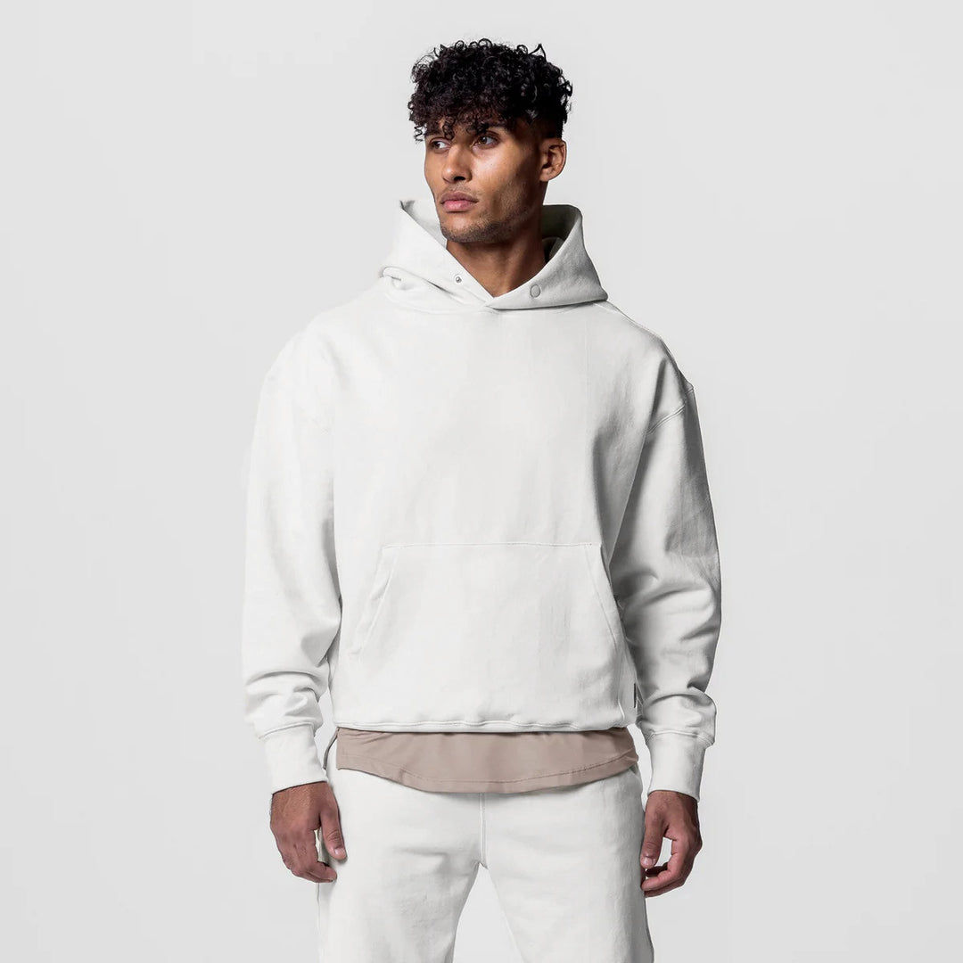 Herren lässiger Hoodie mit Kängurutasche Echoarchiv