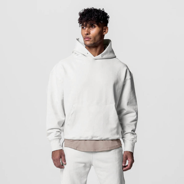 Herren gemütlicher Kapuzenpullover mit Taschen Echoarchiv