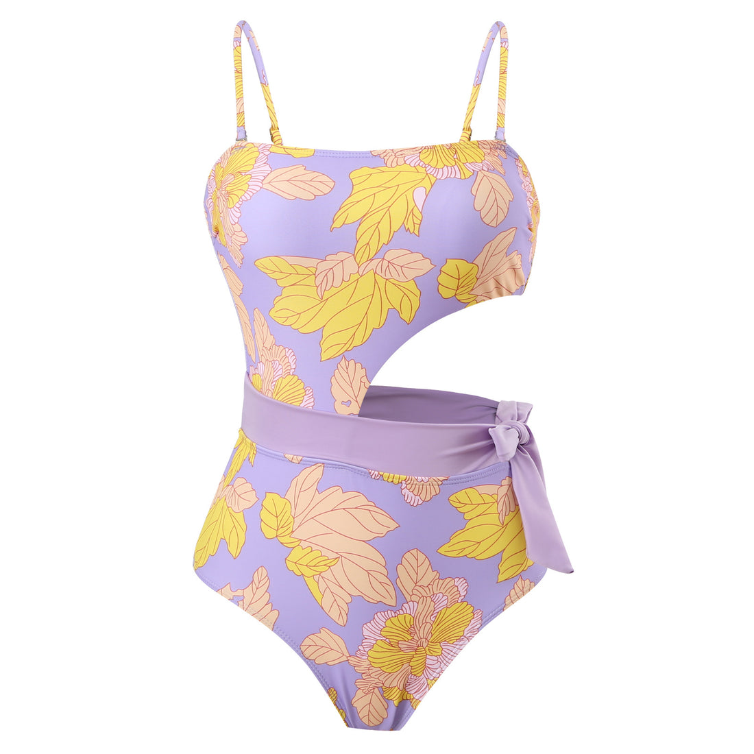 Damen Maxirock mit floralem Design – Valéora