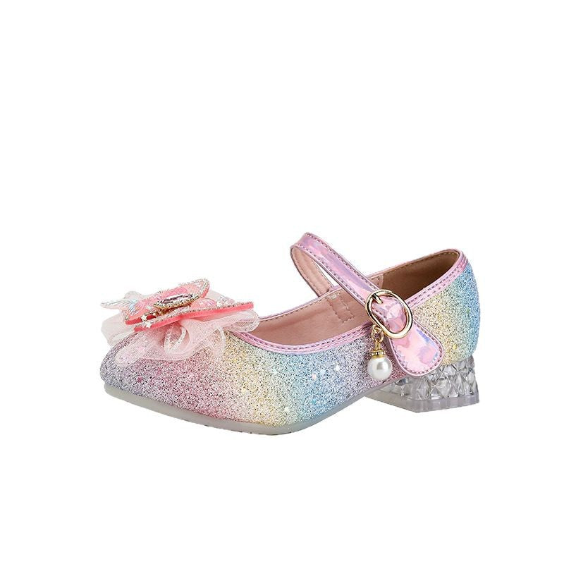 Damen Glitzernde Ballerinas mit Blumenmotiv Echo Archiv