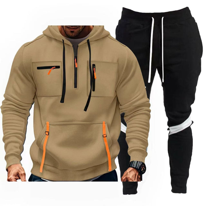 Herren sportliches Hoodie- und Jogginghosen-Set Echoarchiv