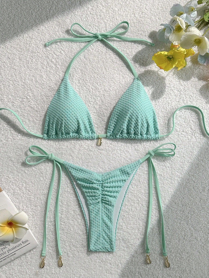 Damen Bikini mit strukturierter Oberfläche Echo Archiv
