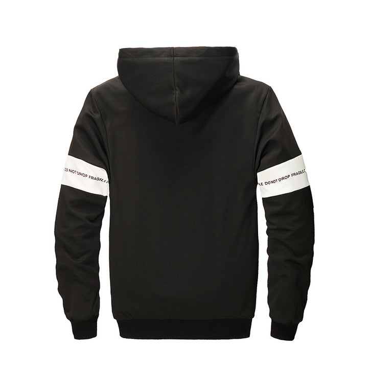 Herren Bequemer Fleece-Kapuzenpullover – Cavarno