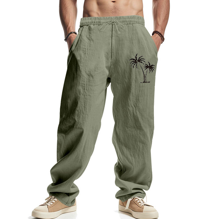 Herren leichte Sporthose mit elastischem Bund und seitlichen Taschen Echoarchiv