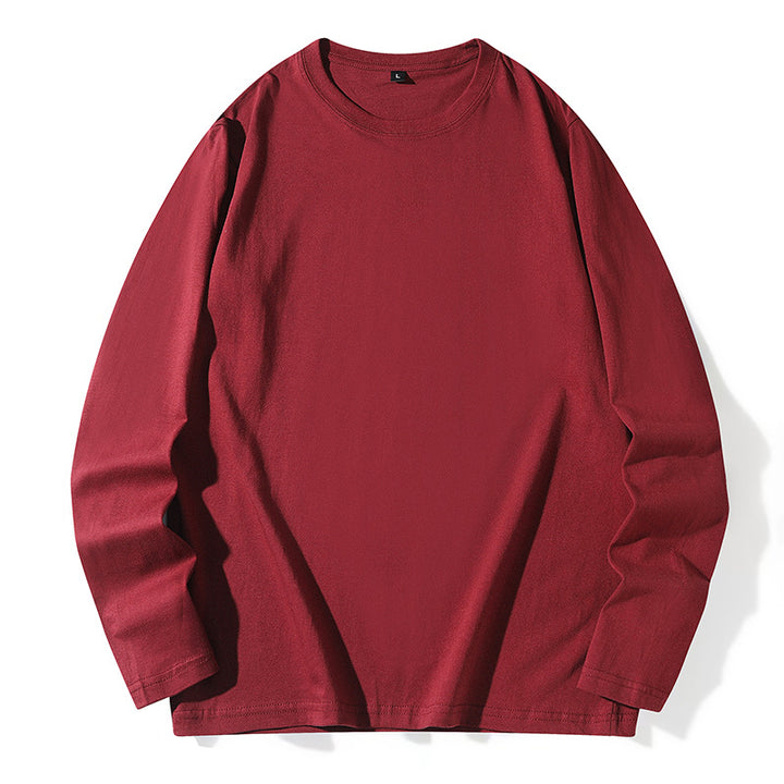 Herren Langarm-T-Shirt mit atmungsaktivem Stoff und Rundhalsausschnitt Echoarchiv