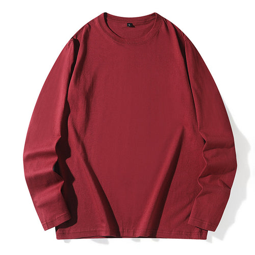 Herren Langarm-T-Shirt mit atmungsaktivem Stoff und Rundhalsausschnitt Echoarchiv
