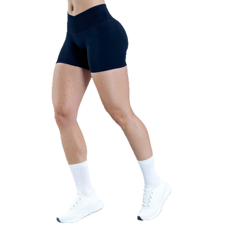 Damen Sportliche Shorts mit hohem Bund und figurformendem Schnitt Echo Archiv