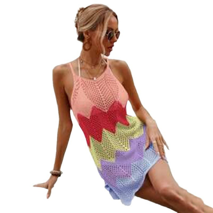 Damen modernes gehäkeltes Strandkleid Echo Archiv