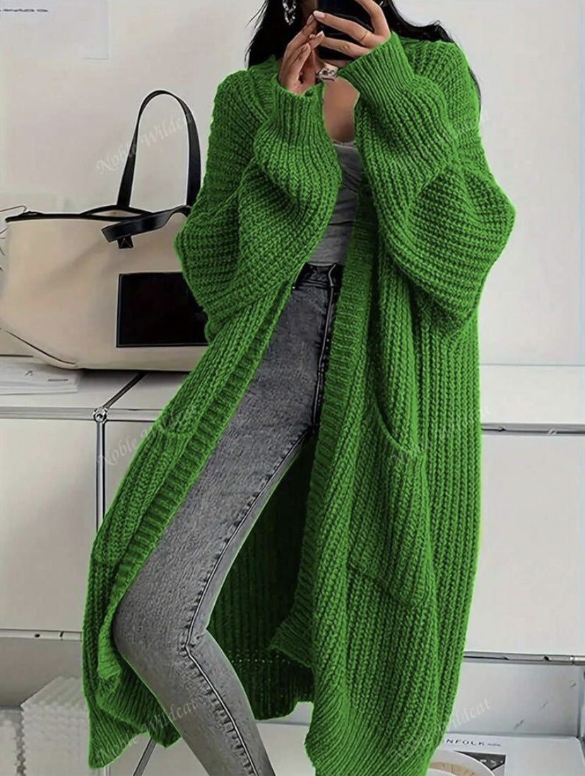 Damen Strickmantel im Oversized-Stil Echoarchiv