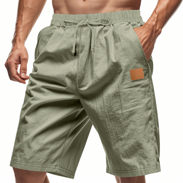 Herren lässige Shorts mit elastischem Bund und praktischen Taschen Echoarchiv