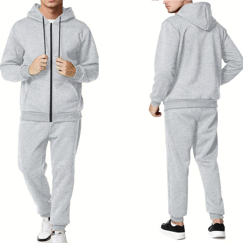 Herren Sportliches Hoodie- und Jogginganzug-Set mit praktischen Taschen und atmungsaktiven Materialien Echoarchiv