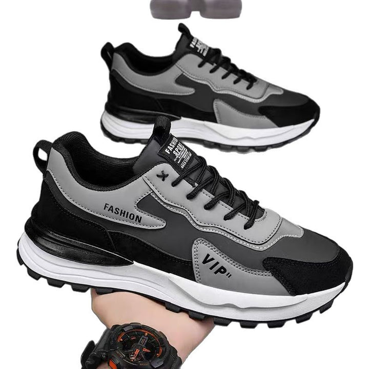 Herren Stylischer Chunky-Sneaker mit Wildleder-Overlays und profilierter Trail-Sohle Echoarhiv