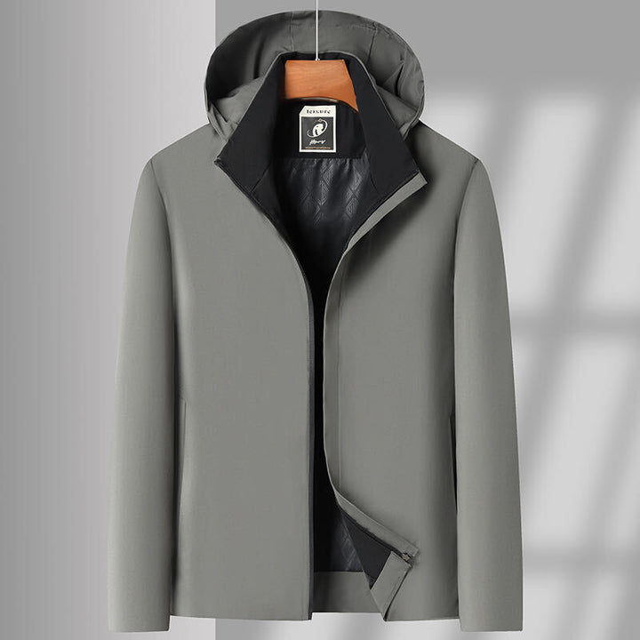 Herren Moderne Übergangsjacke mit hohem Kragen Echo Archiv