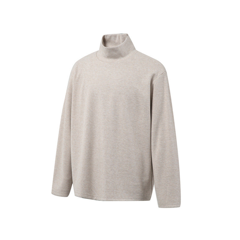 Unisex Boxy-Feinstrickpullover mit kurzem Polokragen und geradem Saum Echo Archiv