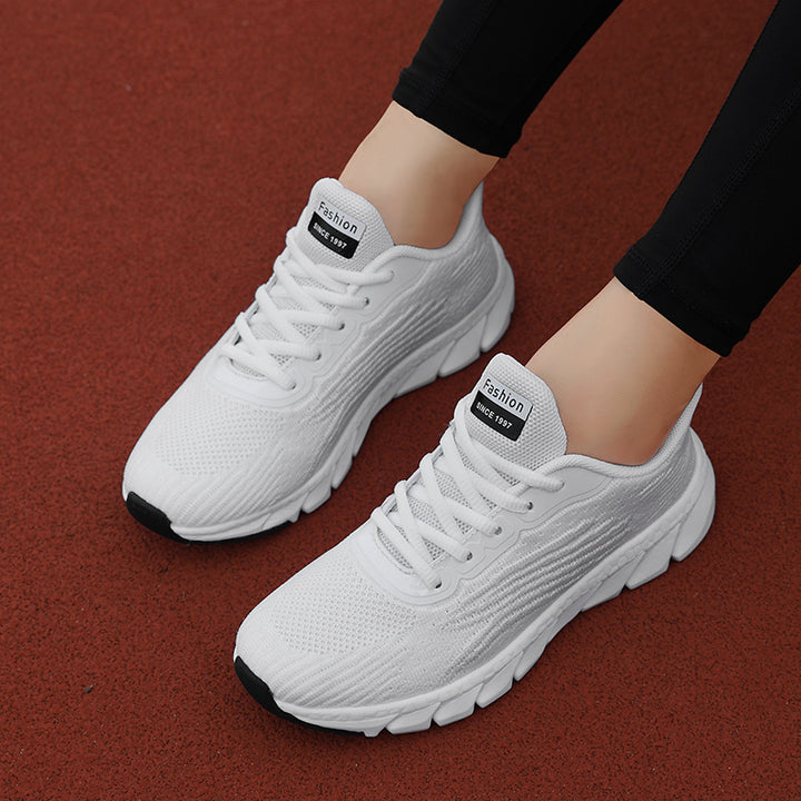 Damen nan atmungsaktive leichte Stricksneaker mit viskoelastischer Komfortsohle Echo Archiv