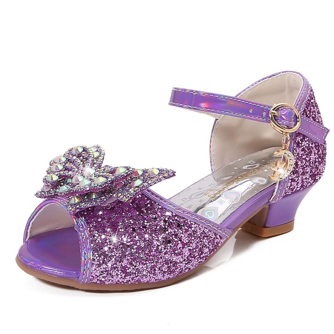 Mädchen Elegante Ballerina Sandalen mit Glitzer und Strass Echo Archiv