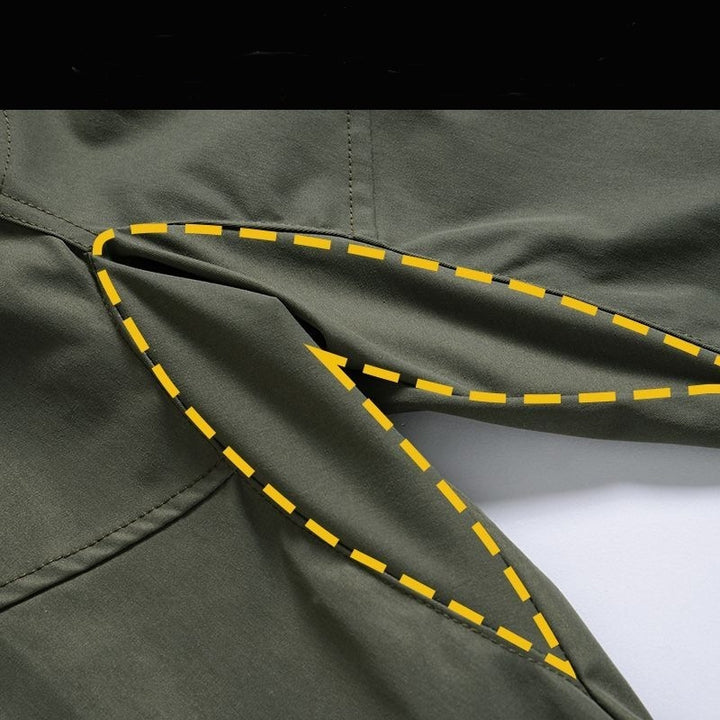Herren Multifunktionale Outdoor-Jacke mit integrierter Funktionshose Echo Archiv