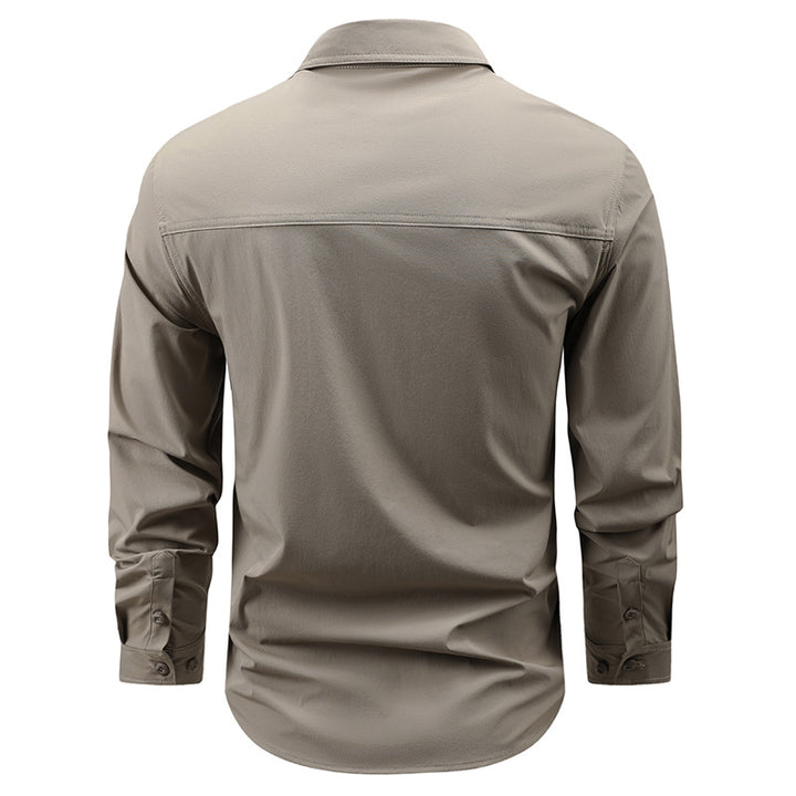 Herren funktionales Outdoor-Hemd mit mehreren Taschen Echoarchiv