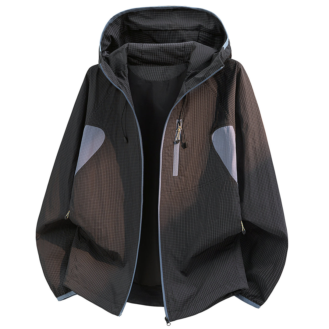 Herren Ultraleichte Funktionsjacke mit Kapuze Echoarchiv