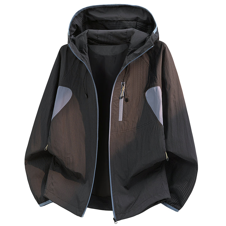 Herren Ultraleichte Funktionsjacke mit Kapuze Echoarchiv