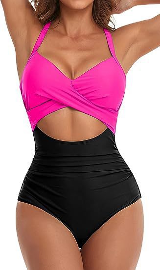 Damen Cut-Out Badeanzug Echo Archiv