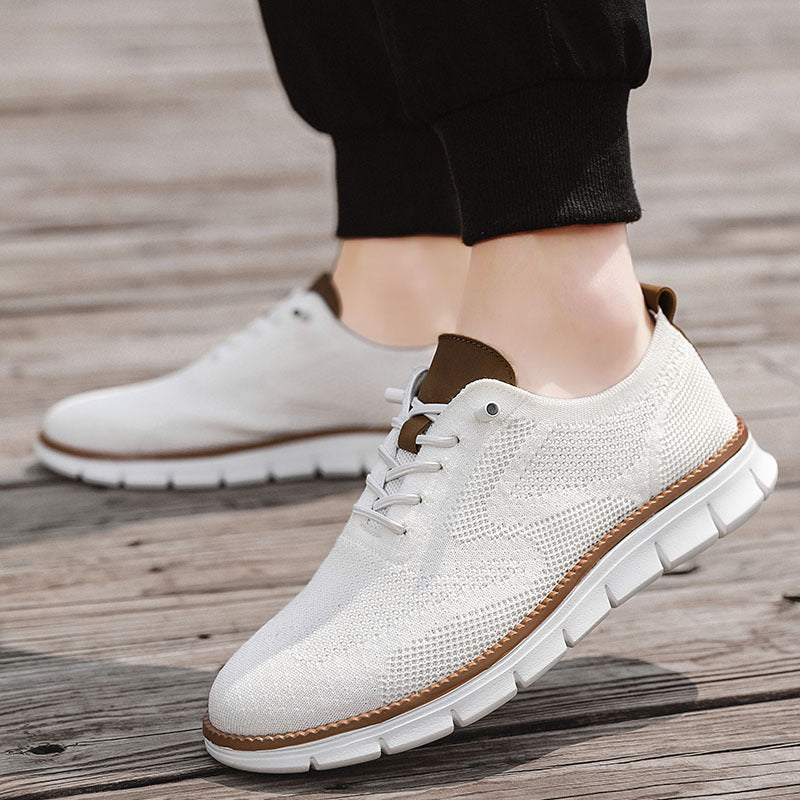 Herren gestrickter Komfort-Sneaker mit atmungsaktivem Strickoberteil und flexibler EVA-Laufsohle Echo Archiv