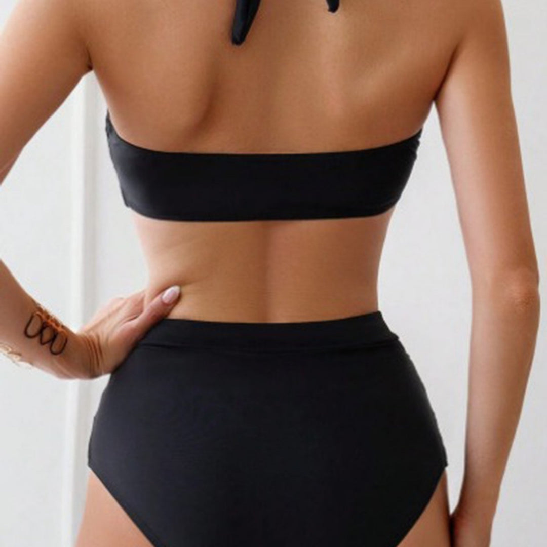 Damen Bikiniset mit eleganter Hochtaillierung und bequemen Trägern Echo Archiv