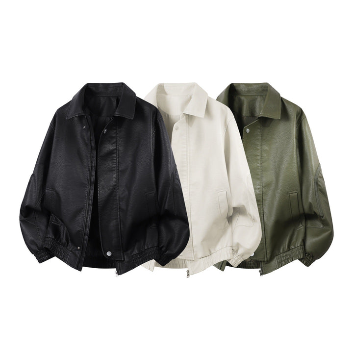 Herren Elegante und bequeme Lederjacke Echo Archiv