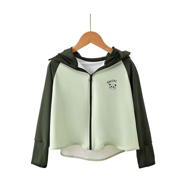 Kinder Sonnenschutzjacke mit Kapuze und atmungsaktivem Stoff Echo Archiv