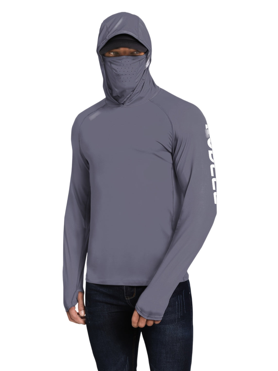 Herren Funktionales Outdoor Shirt mit Kapuze – Orvano