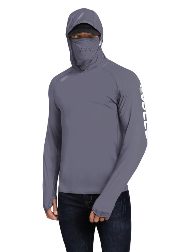 Herren Funktionales Outdoor Shirt mit Kapuze – Orvano
