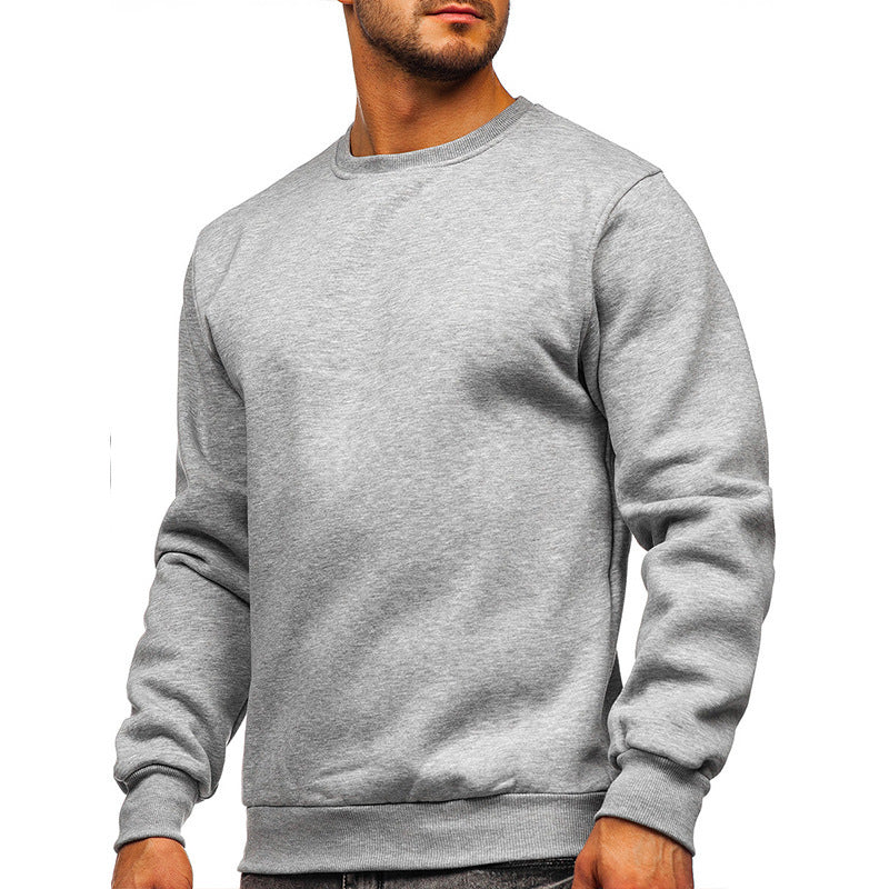 Herren Sweatshirt mit klassischem Rundhalsausschnitt und hochwertiger Baumwollmischung Echoarchiv