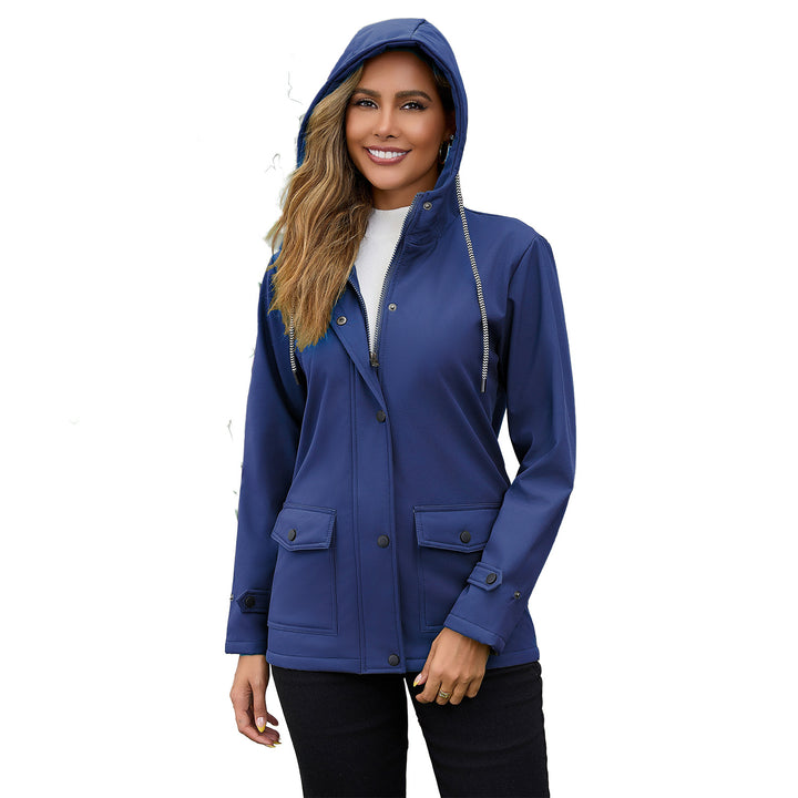 Damen nan wasserabweisender Parka mit Teddyfutter verstellbarer Kapuze und aufgesetzten Taschen Echo Archiv