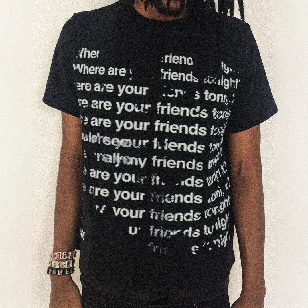 Damen Grafik-Print T-Shirt Echo Archiv