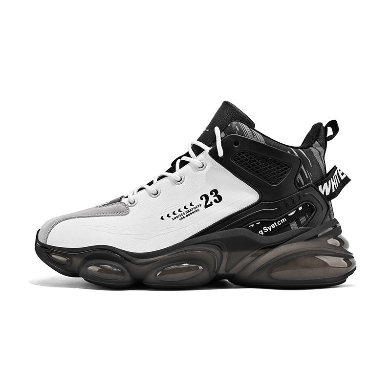 Unisex futuristische Plateau-Sneaker mit sichtbaren Luftkapseln, verstärkter Fersenzone und anatomischer Innensohle – Norré