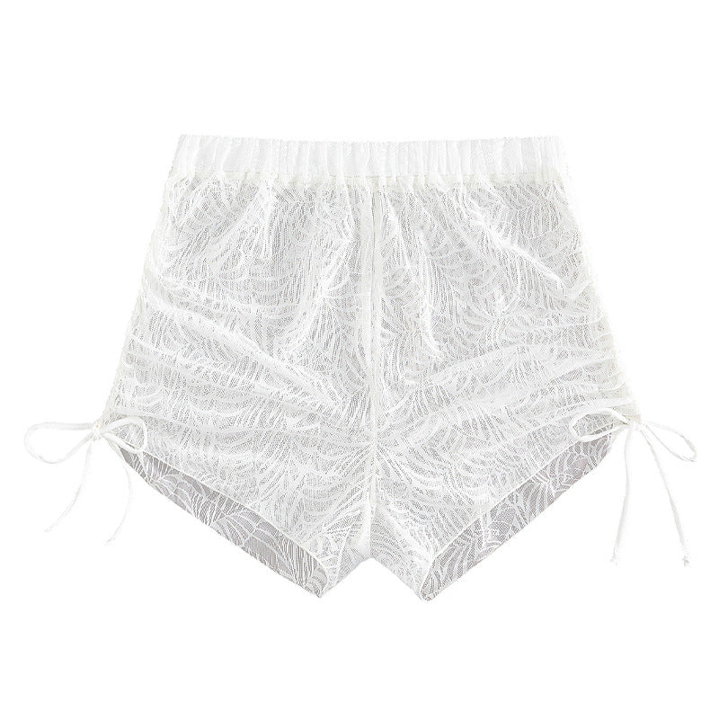 Damen Transparente Strandshorts Echo Archiv