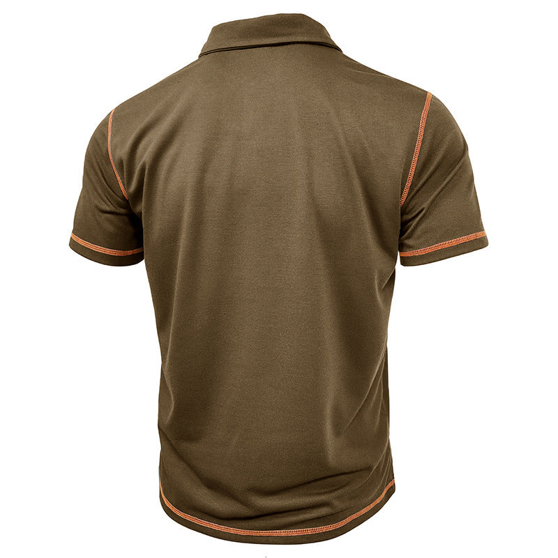 Herren Sportliches Poloshirt mit modernem Schnitt Echoarchiv