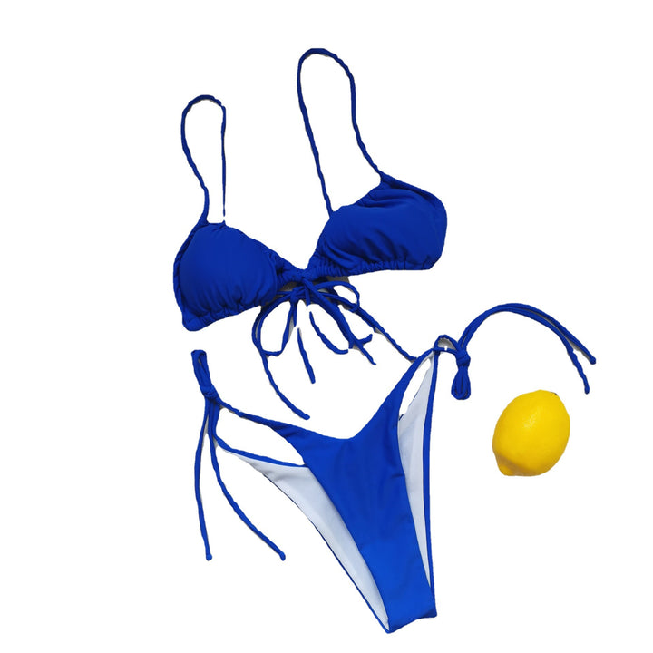 Damen Triangel-Bikini mit regulierbaren Bindebändern Echo Archiv