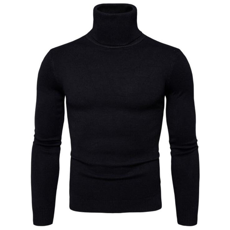 Herren Hochwertiger Rollkragenpullover Echoarchiv
