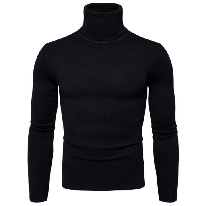 Herren Hochwertiger Rollkragenpullover Echoarchiv