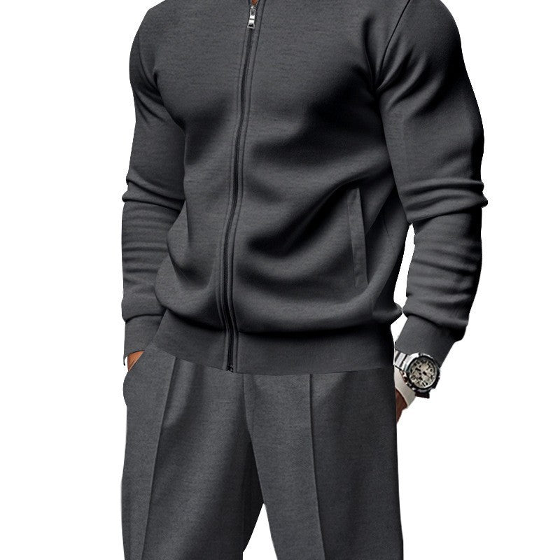 Herren lässiger Bomberjacke und Jogginghose Set Echoarchiv