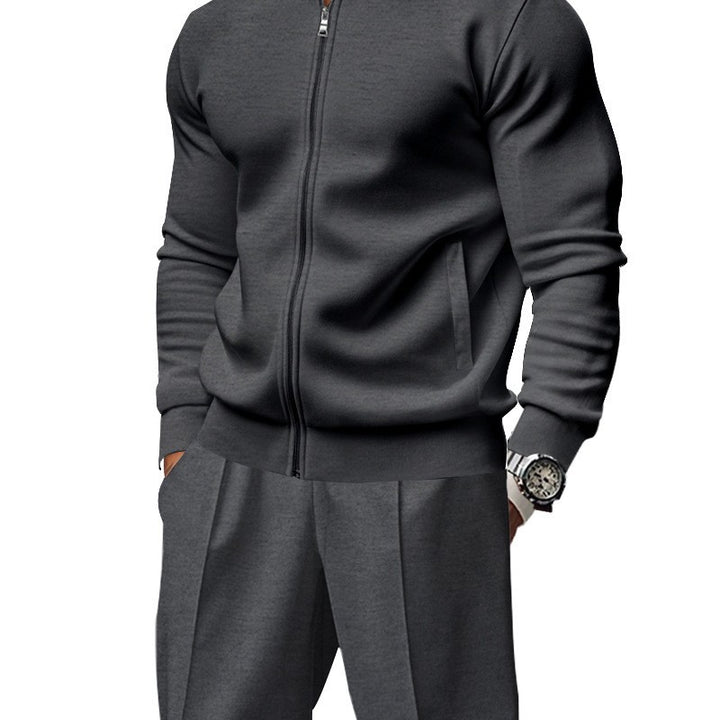 Herren lässiger Bomberjacke und Jogginghose Set Echoarchiv